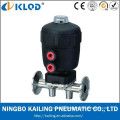 rubber lined diaphragm valve with pneumatic actuator KLGMF-20